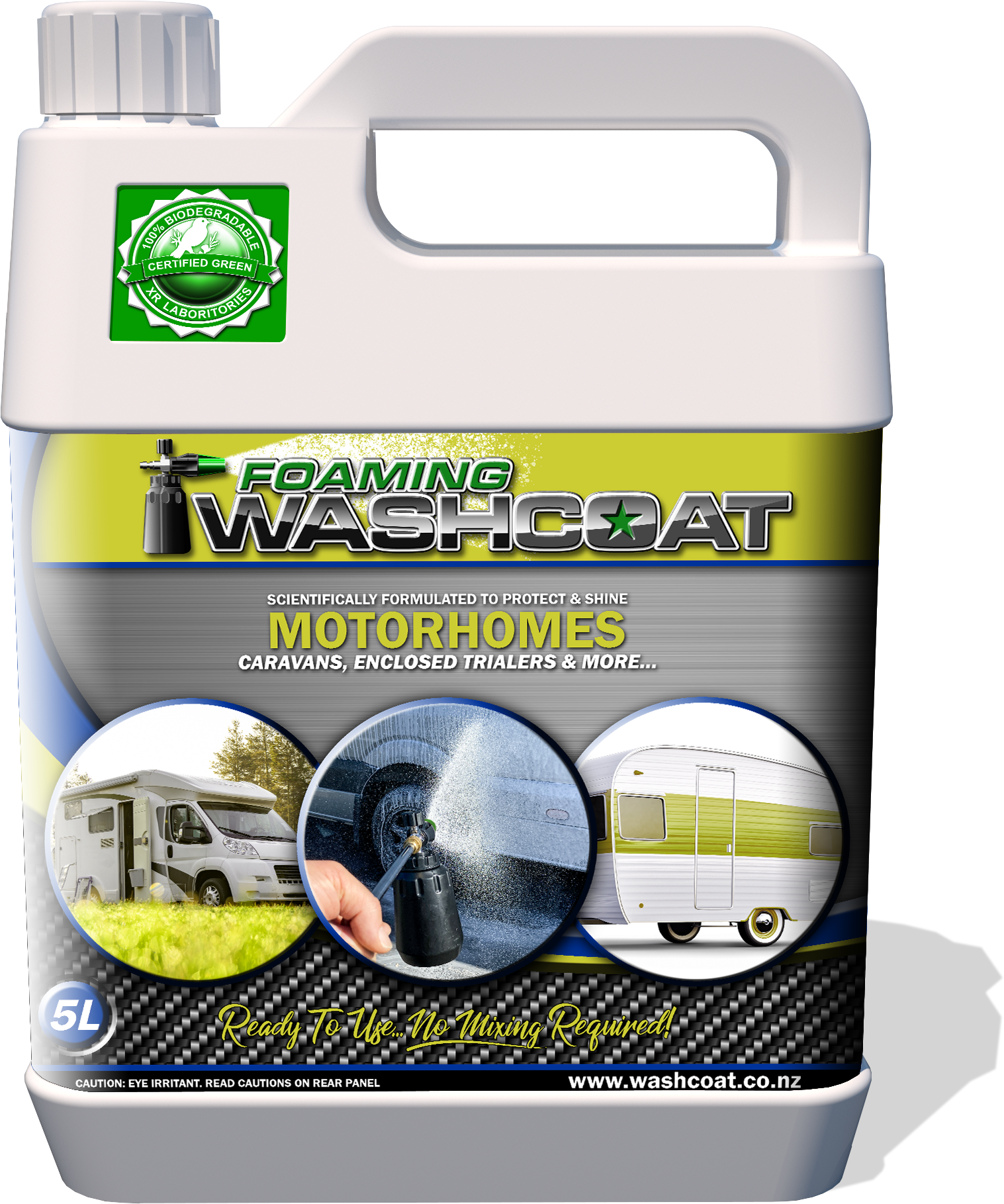 Foaming WashCoat Motorhome 5 Litre – Washcoat NZ