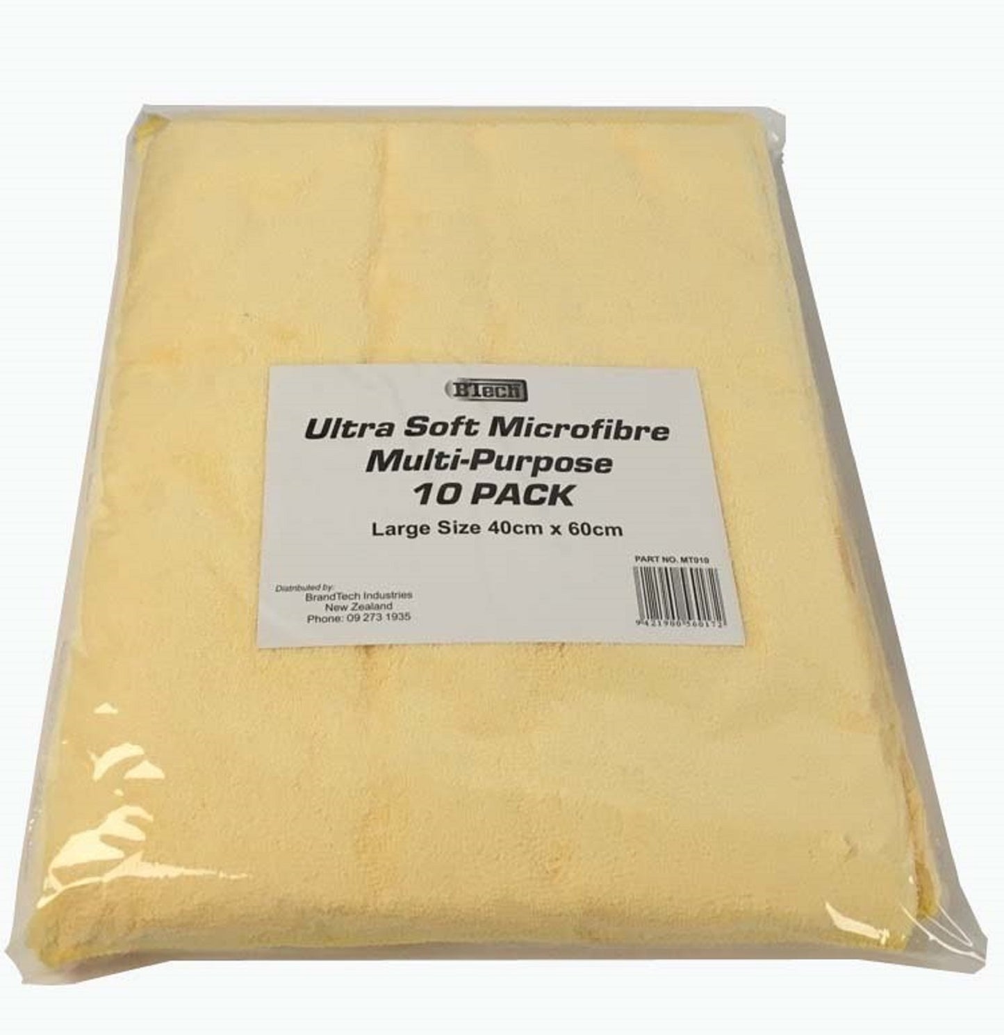 Ultra soft microfibre cloth 10 pack MT010